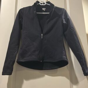 NWT Chloe Noel zipUp ice skating jacket fleece thermal lined w/thumbhole CL10-12